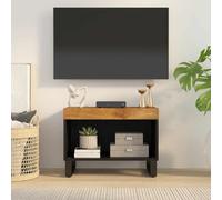 vidaXL Mueble de TV madera maciza de mango 60x33x43,5 cm