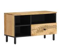 vidaXL Mueble de TV madera maciza de mango 80x33x46 cm
