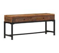 vidaXL Mueble de TV madera maciza reciclada, Mueble de Salon, Mueble TV, Mueble TV salon, Mesa de TV, Mueble tele