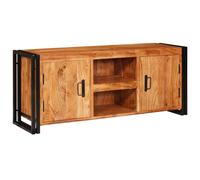 vidaXL Mueble de TV Marrón 120 x 33 x 50 cm madera maciza de acacia