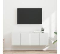 vidaXL Mueble de TV Montado en la Pared 2 uds. Madera de ingeniería