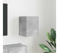 vidaXL Mueble de TV Montado en la Pared 30 x 31 x 40 cm Concreto