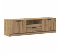 vidaXL Mueble de TV roble artesanal 140x35x40 cm madera de ingeniería