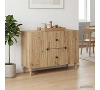 vidaXL Mueble de TV Roble artisan 89 x 34,5 x 60 cm