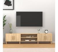 vidaXL Mueble de TV roble Sonoma 180x31,5x40 cm madera de ingeniería