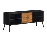 vidaXL Mueble de TV teca maciza reciclada 112x31x45 cm