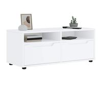 vidaXL Mueble de TV VISNES blanco 100x40x38 cm madera de ingeniería