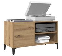 vidaXL Mueble discos madera de ingeniería roble artisan 84,5x38x48 cm