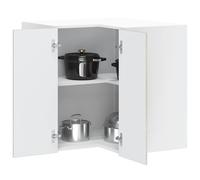 vidaXL Mueble esquinero cocina Porto madera contrachapada gris cemento