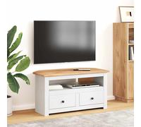 vidaXL Mueble esquinero de TV madera de pino estilo Panamá 93x49x49 cm, Mueble de Salon, Mueble TV, Mueble TV salon, Mesa de TV, Mueble tele