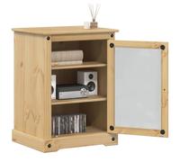 vidaXL Mueble HiFi Corona, madera maciza de pino 60x50x82 cm, soporte de medios