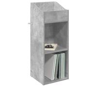 vidaXL Mueble para Discos de Vinilo Gris Hormigón 36 x 36 x 95,5 cm