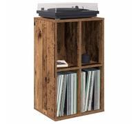 vidaXL Mueble para Discos de Vinilo Madera de Roble