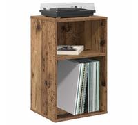 vidaXL Mueble para Discos de Vinilo Madera de Roble 38 x 33 x 61 cm