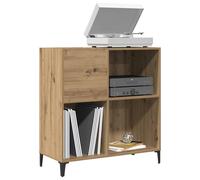 vidaXL Mueble para discos Roble Artisan – Madera de ingeniería 84,5x38x89 cm