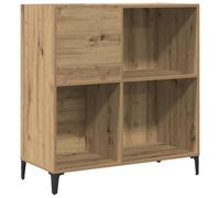vidaXL Mueble para discos Roble Artisan – Madera de ingeniería 84,5x38x89 cm