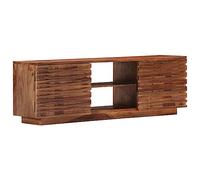 vidaXL Mueble para TV Acacia Centro Multimedia Salón Comedor Sala de Estar Orden de Equipos Imagen Sonido Almacenamiento 120x30x40 cm Madera Maciza