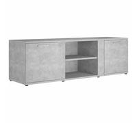 vidaXL Mueble para TV Armario de Televisión Aparador Auxiliar Comedor Habitación Salón Sala de Estar Robusto Moderno de Contrachapada Gris Hormigón