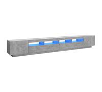 vidaXL Mueble para TV con luces LED 300x35x40 cm, Mueble de Salon, Mueble TV, Mueble TV salon, Mesa de TV, Mueble tele