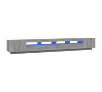 vidaXL Mueble para TV con luces LED 300x35x40 cm, Mueble de Salon, Mueble TV, Mueble TV salon, Mesa de TV, Mueble tele