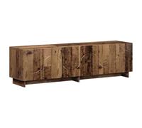 vidaXL Mueble para TV de 140 x 34,5 x 40 cm, madera envejecida