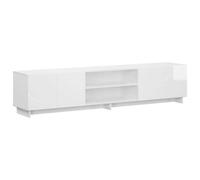 vidaXL Mueble para TV de 179,5 x 34,5 x 40 cm, color blanco brillante