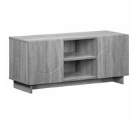 vidaXL Mueble para TV de 90 x 34,5 x 40 cm, madera gris Sonoma