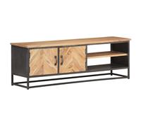 vidaXL Mueble para TV de madera maciza de acacia 120x30x40 cm