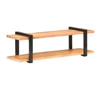 vidaXL Mueble para TV de madera maciza de acacia 130x40x40 cm