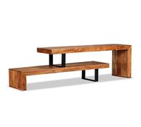 vidaXL Mueble para TV de Madera Maciza de Acacia