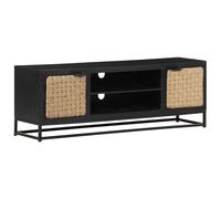 vidaXL Mueble para TV de madera maciza de mango 120x30x40 cm