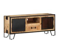 Vidaxl Mueble para TV de Madera Maciza de Mango Rugosa 110x31x46 Cm