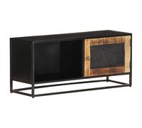vidaXL Mueble para TV de madera maciza de mango rugosa 90x30x40 cm