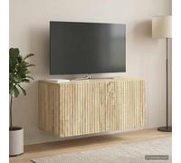 vidaXL Mueble para TV de pared 59,5 x 31 x 30 cm Roble Sonoma
