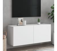 vidaXL Mueble para TV de Pared Blanco 100x30x41 cm