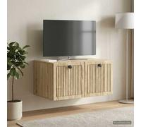 vidaXL Mueble de TV de pared, estilo Sonoma, 59,5 x 41 x 30 cm