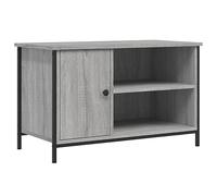 vidaXL Mueble para TV Madera contrachapada Gris Sonoma 80x40x50 cm, Soporte de TV, Armario Auxiliar, Mueble Multimedia, Armario de TV, aparador