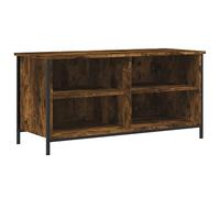 vidaXL Mueble para TV Madera contrachapada Roble ahumado 100x40x50 cm
