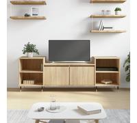 vidaXL Mueble para TV madera contrachapada roble Sonoma 160x35x55 cm
