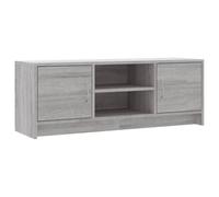 vidaXL Mueble para TV Madera de ingeniería Gris Sonoma 102x30x37,5 cm, Mueble Multimedia, Armario Auxiliar, aparador, Mueble para Equipos de música