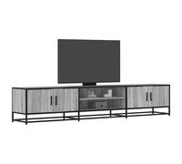 vidaXL Mueble para TV madera de ingeniería gris Sonoma 210x35x41 cm