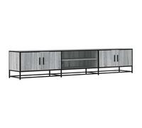 vidaXL Mueble para TV Madera de ingeniería Gris Sonoma 210x35x41 cm, Soporte de TV, aparador de TV, Mueble de televisor, Banco de TV
