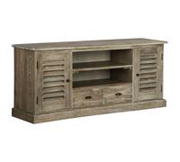 vidaXL Mueble para TV madera maciza de mindi 145x35x60 cm