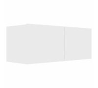vidaXL Mueble para TV Salón Comedor Mesa Televisión Televisor Equipo de Música Armario Bajo Almacenaje Soporte de Contrachapada Blanco 80x30x30cm