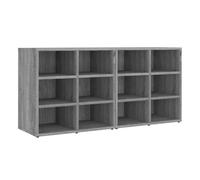 Vidaxl mueble zapatero 2 uds color gris sonoma 52,5x30x50 cm