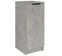 vidaXL Mueble Zapatero Armario Gabinete Estantería Almacenaje Mueble Sala Habitación Almacenamiento Cajones Madera Contrachapada Gris Hormigón
