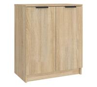 Vidaxl mueble zapatero madera contrachapada roble sonoma 59x35x70 cm