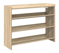vidaXL Mueble zapatero madera contrachapada roble sonoma 80x25x62 cm