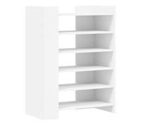 vidaXL Zapatero madera de ingeniería blanco 74,5x37,5x100 cm