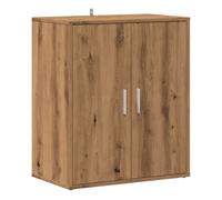 vidaXL Mueble zapatero Roble Artisan madera de ingeniería 60x35x70 cm